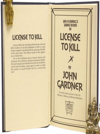 James Bond: Licence to Kill. From the Motion Picture written by Michael G. Wilson and Richard Maibaum.
