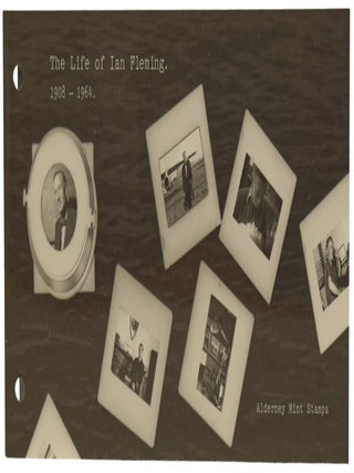 The Life of Ian Fleming. Channel Islands First Day Cover, Book of Stamps and related material.