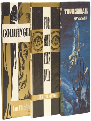 Complete UK Book Club Editions of Ian Fleming's James Bond Novels. Comprising: Live and Let Die, Diamonds Are Forever, From Russia With Love, Dr. No, Goldfinger, For Your Eyes Only (short stories inc. From A View To A Kill, Quantum of Solace), Thunderball, The Spy Who loved Me, On Her Majesty's Secret Service, You Only Live Twice, The Man with the Golden Gun.