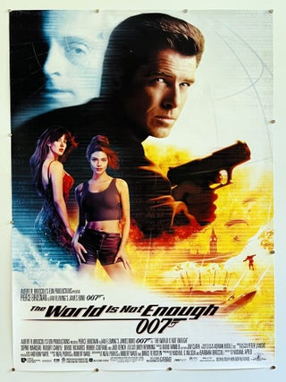 Item #75810 [MOVIE POSTER] The World Is Not Enough. Ian Fleming / Bondiana