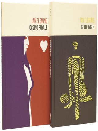 Item #75816 Casino Royale [together with] Goldfinger. Michael Gillette 007 Hardbacks. SPECIAL...