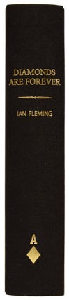 Item #75939 Clamshell Box for Diamonds Are Forever. Ian Lancaster FLEMING