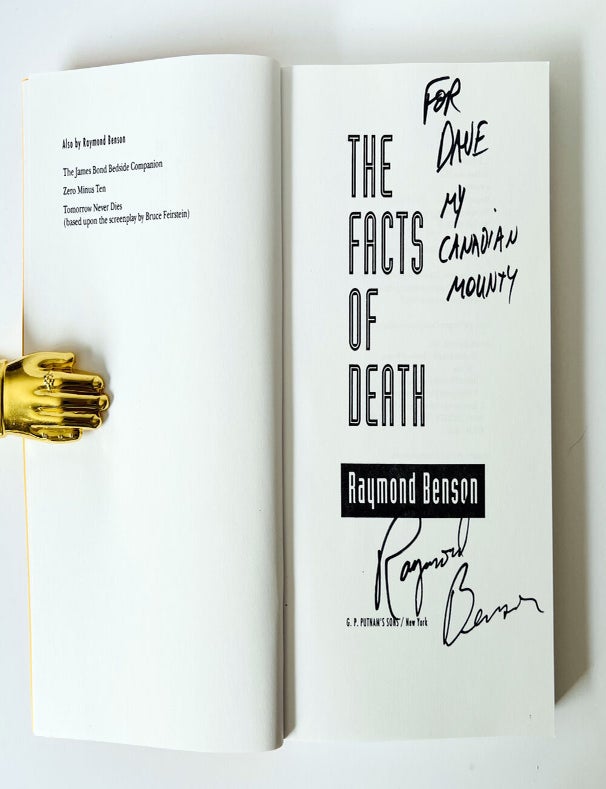 Item #76147 The Facts of Death. Raymond BENSON, born 1955.