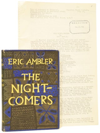 Item #76181 The Night-Comers. Associated British Picture Corporation (ABPC) reader's report,...