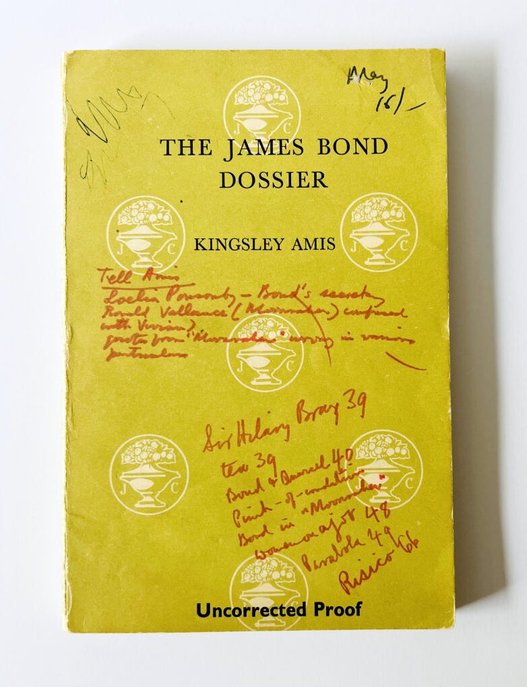 Item #76260 The James Bond Dossier. Kingsley AMIS, Sir, Ian FLEMING.